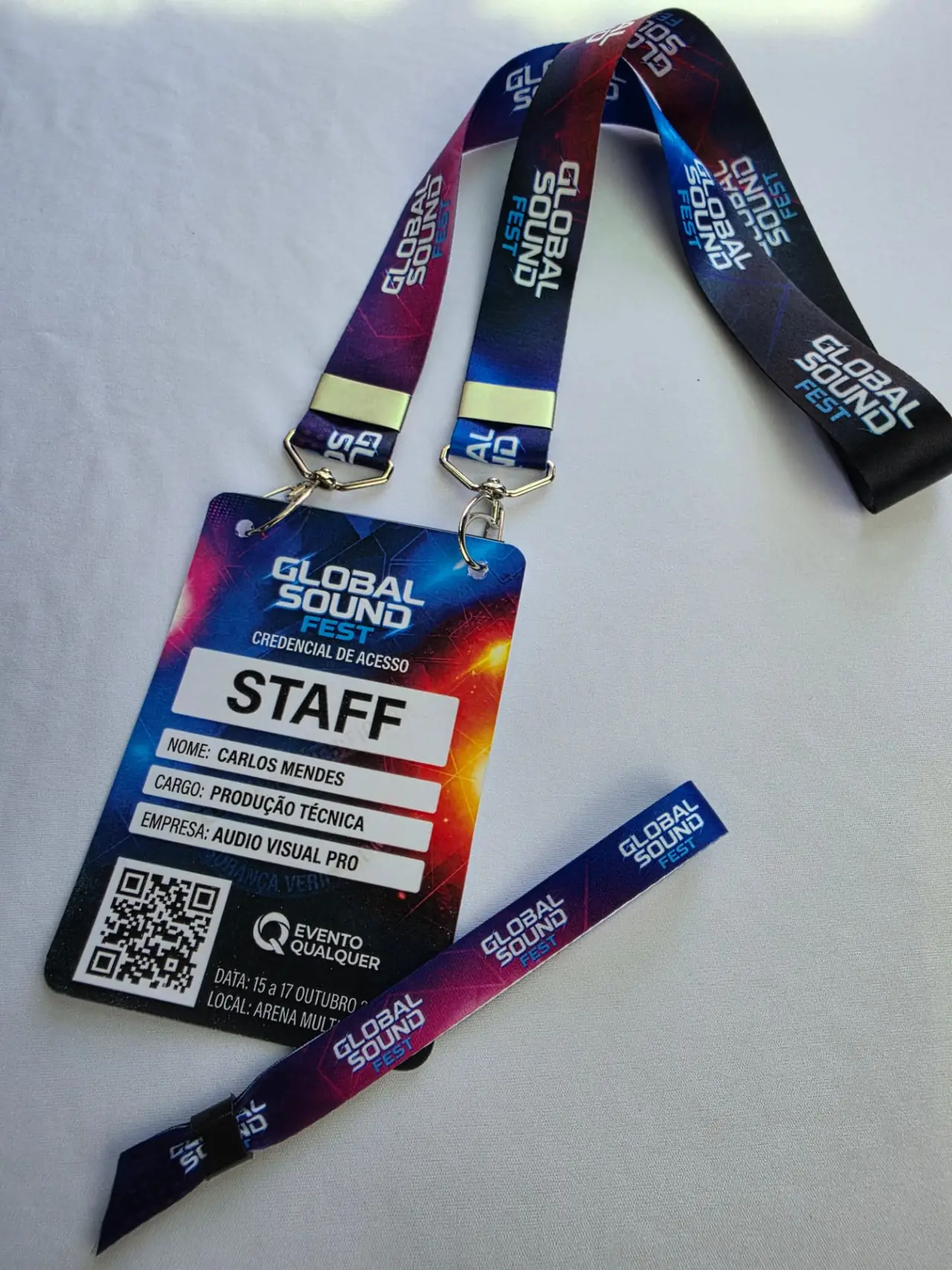 Checklist de credenciamento para eventos